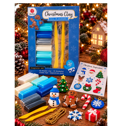 14 Kits Pâte à modeler polymère, coffret de 12 pièces