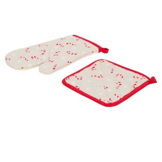 10 Sets de 2 Accessoires de Cuisine – 1 Gant de Cuisine et 1 Manique