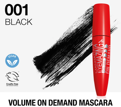 Mascara Volume On Demand 101 on black  Manhattan