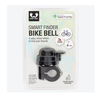 Sonnette de vélo connectée. Avec traceur GPS et batterie