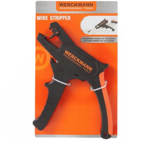 Pince à dénuder 02-6,0 mm² noire avec limiteur