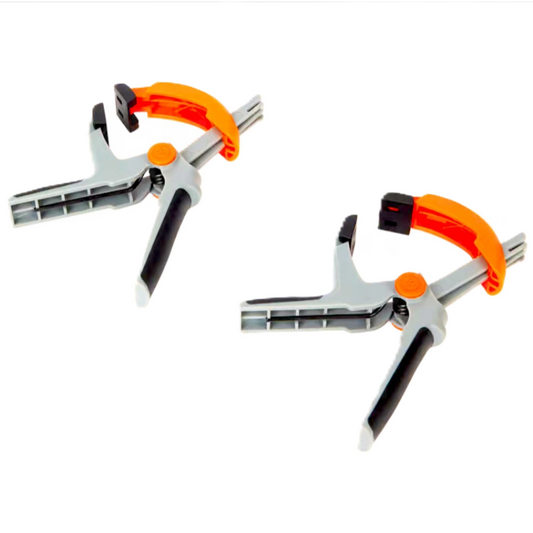 2 Pinces de serrage à ressort à connexion rapide Werckmann