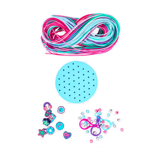 Coffret de " Créations de Scoubidous " Violet