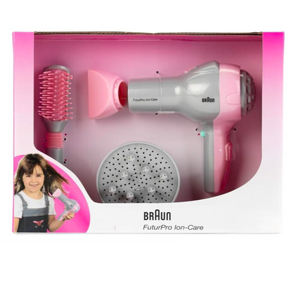 Séche-cheveux pour enfants, avec brosse et diffuseur Braun