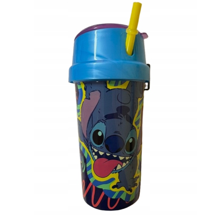 27 Cup Goûter 2-en-1 avec paille 465 ml Disney