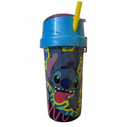 27 Cup Goûter 2-en-1 avec paille 465 ml Disney