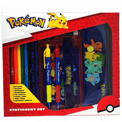 8 Ensembles de fournitures scolaires POKÉMON