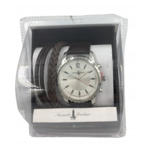3 Coffrets montre + 2 bracelets Homme