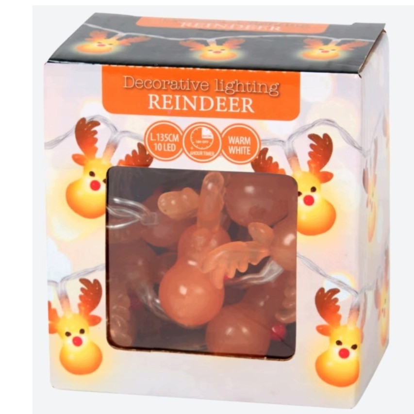 28 Boites de Guirlande lumineuse décorative LED Noël – 10 LED Fonctionne à piles