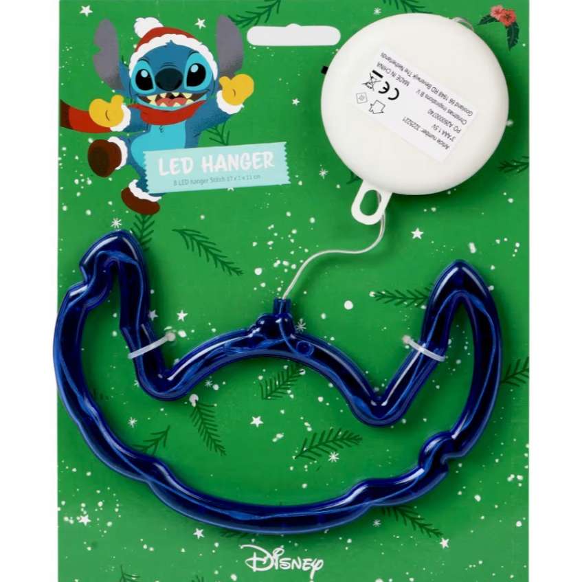30 Suspensions Disney / Stitch, / Angel LED avec ventouse pour fenêtre