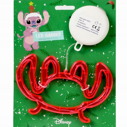 30 Suspensions Disney / Stitch, / Angel LED avec ventouse pour fenêtre
