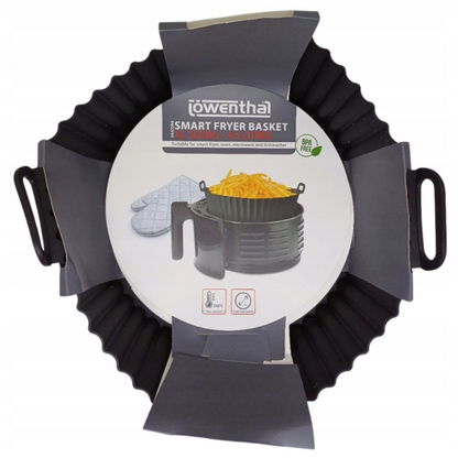 12 Paniers en silicone XL 4.5 L Air fryer - friteuse à air chaud