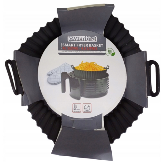 12 Paniers en silicone XL 4.5 L Air fryer - friteuse à air chaud