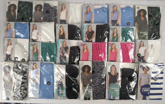 Lot de 23 Hauts femme ( 1.73 euro / pcs )