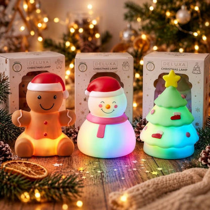 9 Lampes de Noel Led de noël tactile multicolores