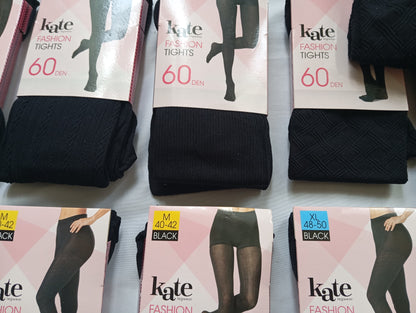 Lot de 38 Paquets de Collants femme noir