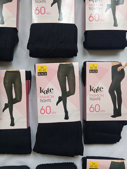 Lot de 38 Paquets de Collants femme noir