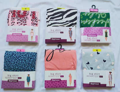 24 Vêtements femme chemise de nuit / linge de nuit