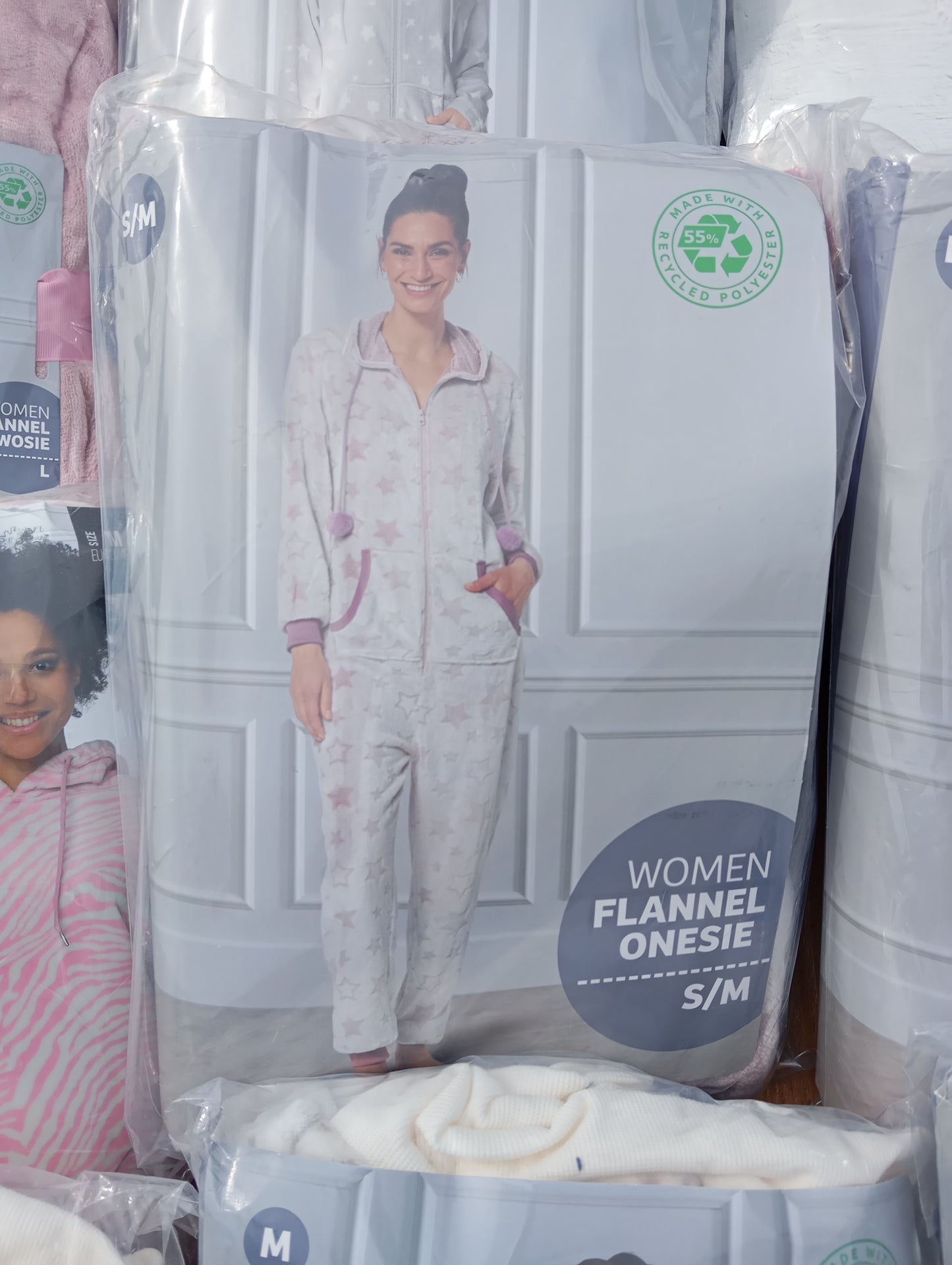 24 Vêtements femme Pull long / Peignoir / ensemble pyjama flanelle