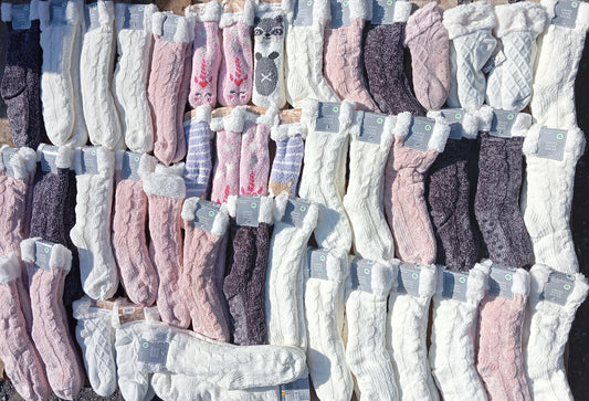 45 Paires de Chaussettes chausson intérieur   Femme / Enfant