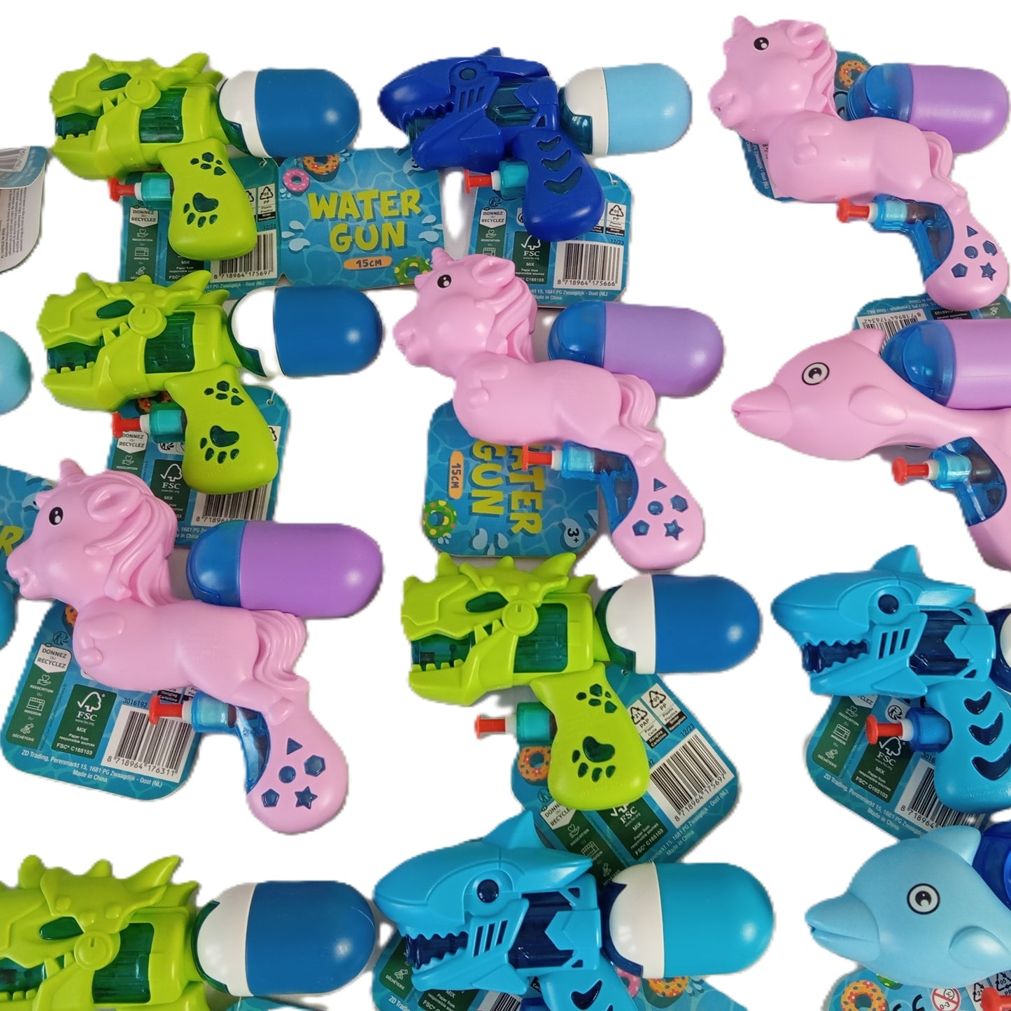 35 Pistolets à Eau 15 cm Enfant