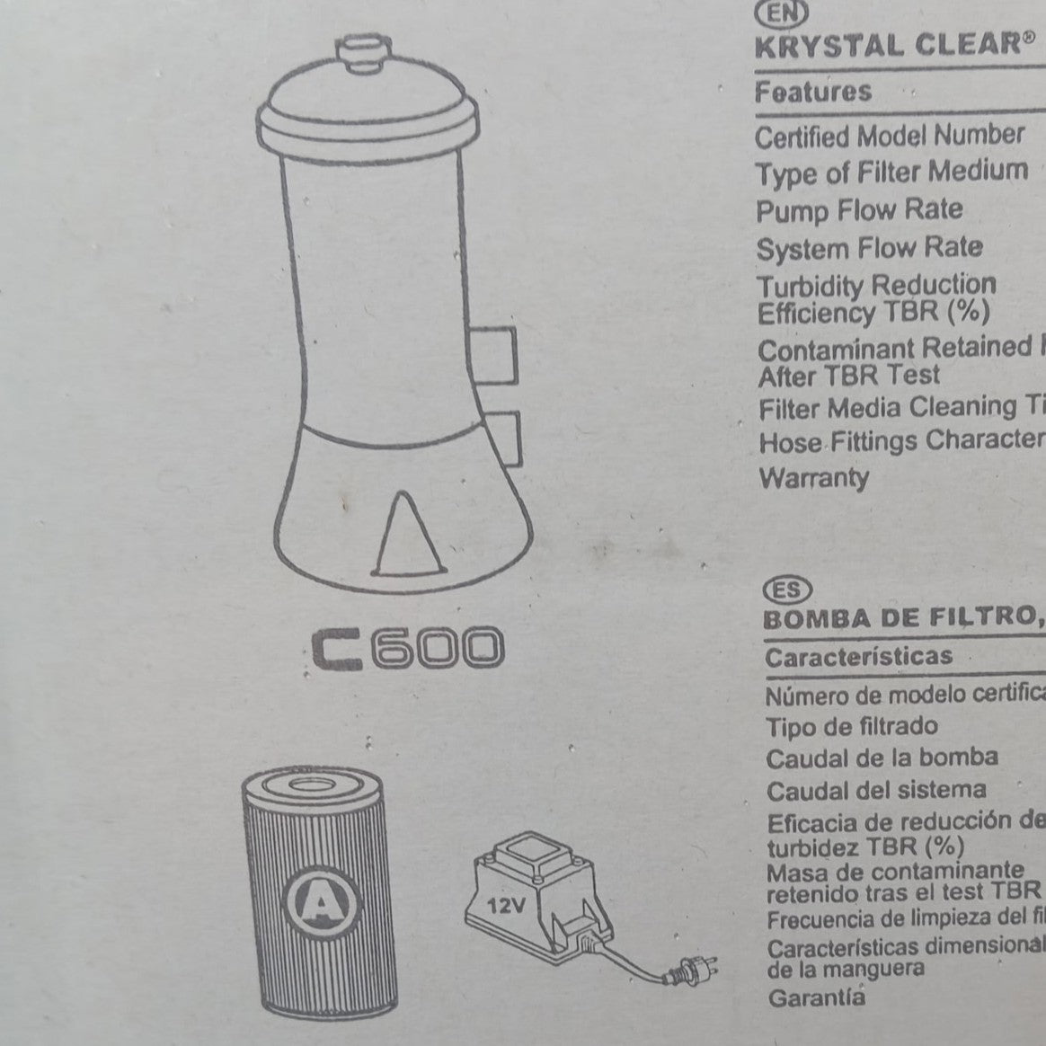 Piscine Intex Ronde avec pompe 3.66 m x 76 cm