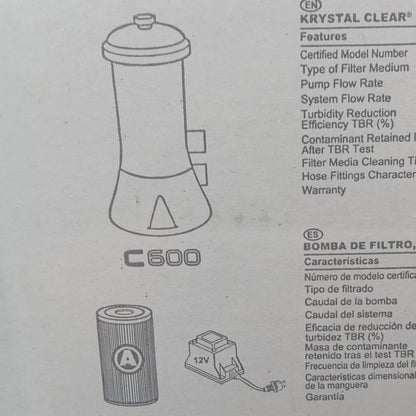 Piscine Intex Ronde avec pompe 3.66 m x 76 cm