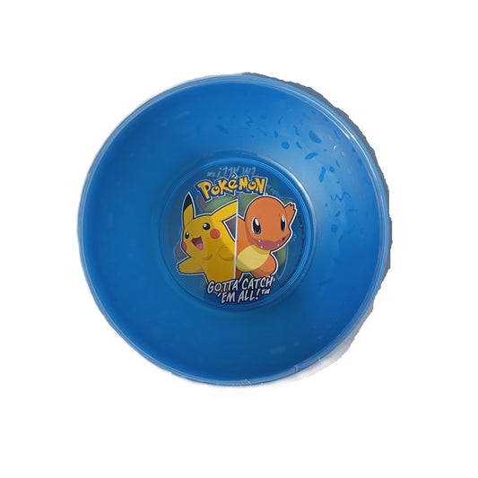 Ensemble de 4 Bols en plastique Réutilisable Pokémon Bleu Enfants