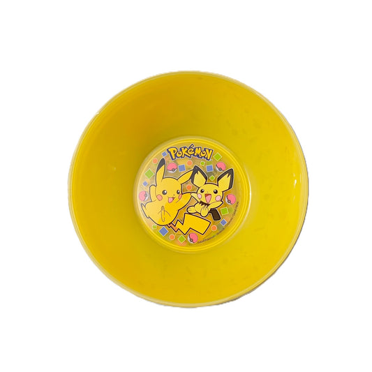 Ensemble de 4 Bols en plastique Réutilisable Pokémon Jaune Enfants