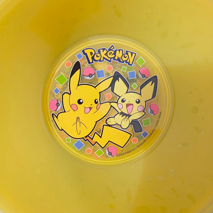 Ensemble de 4 Bols en plastique Réutilisable Pokémon Jaune Enfants