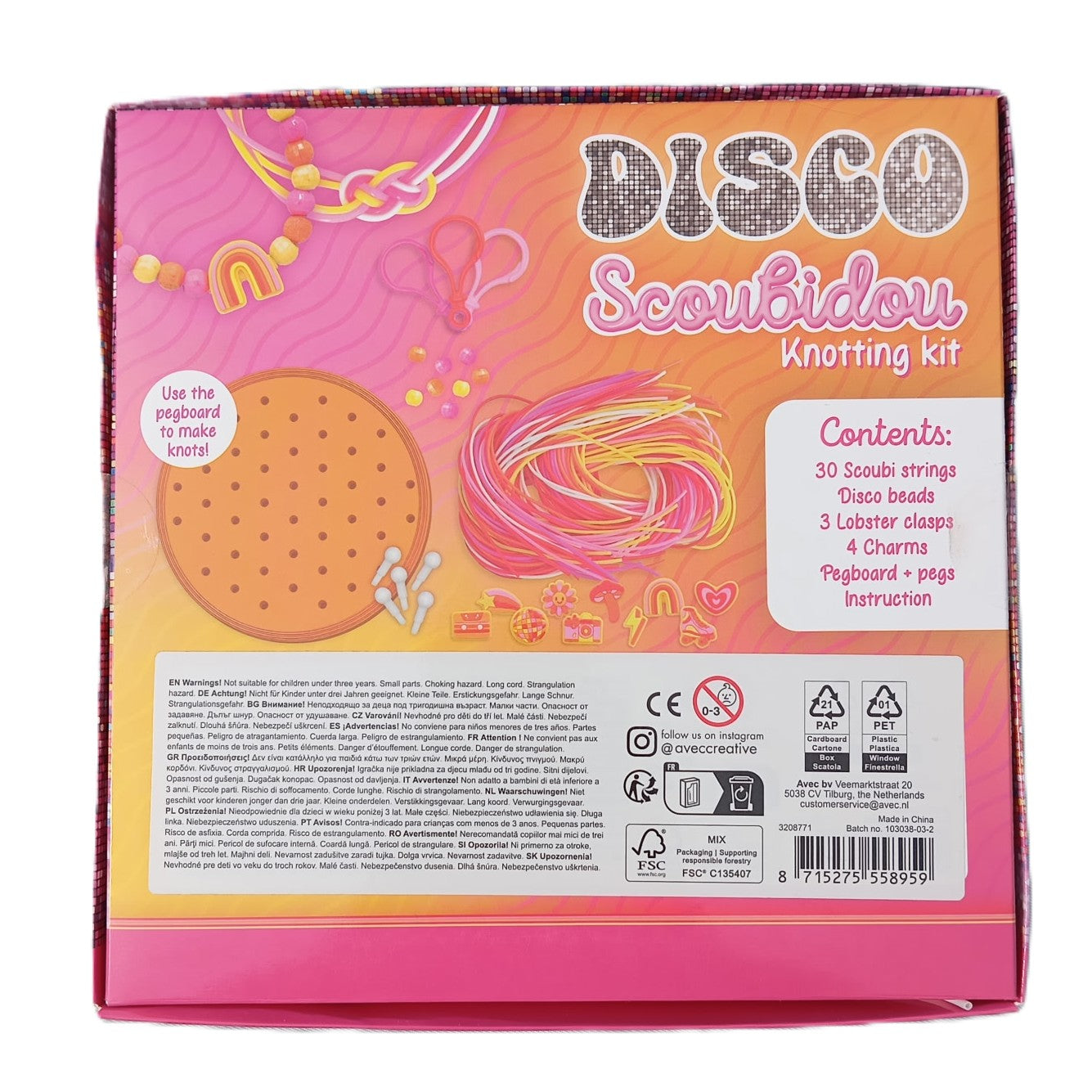 Coffret de " Créations de Scoubidous "
