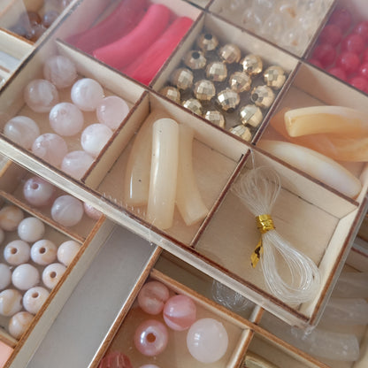 20 Coffrets de Perles Acrylique
