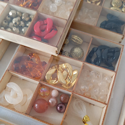 20 Coffrets de Perles Acrylique