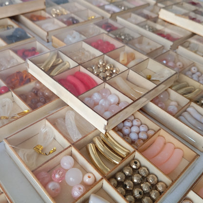 20 Coffrets de Perles Acrylique