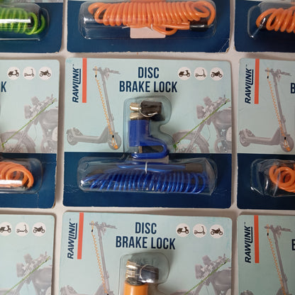 13 Antivol Bloc Disque de frein avec 2 Clés pour Vélo, Moto, Trottinette...