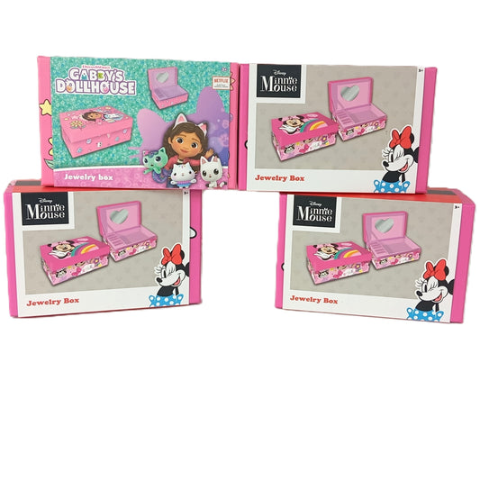 4 Coffrets a Bijoux Enfants Disney / Gabby's Dollhouse