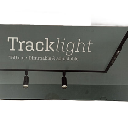 5 Boites Spots sur rail 150 cm Noir