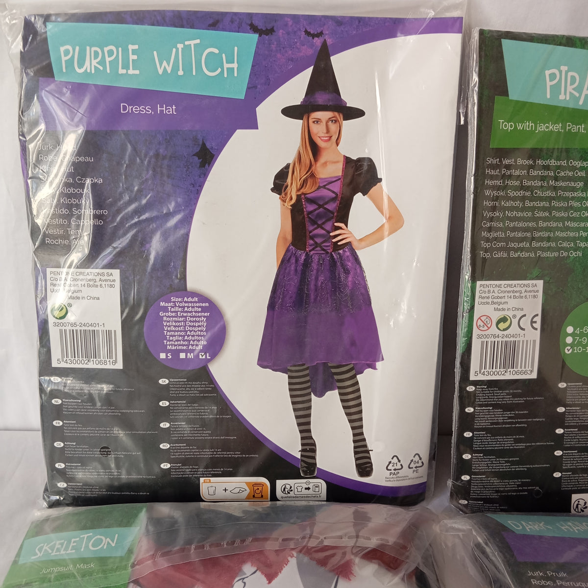 13 Déguisements d'Halloween Adulte et Enfant