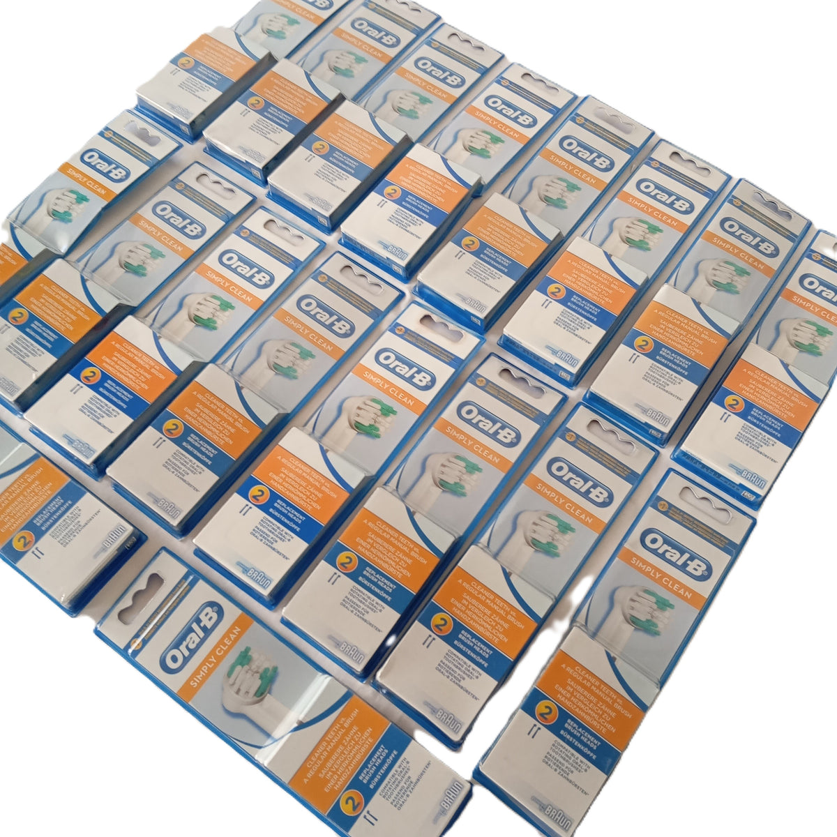 18 Paquets de 2 Brossette Oral-B simply clean Braun