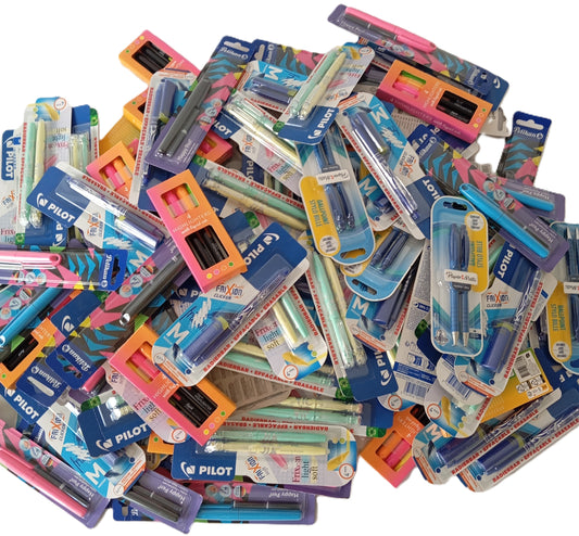 109 Paquets de Stylo Gel , Stylo bille Marqueur...Pilot, Papper Mate...