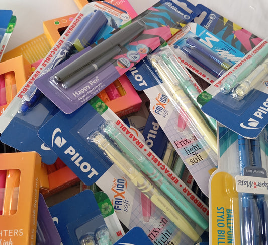 109 Paquets de Stylo Gel , Stylo bille Marqueur...Pilot, Papper Mate...