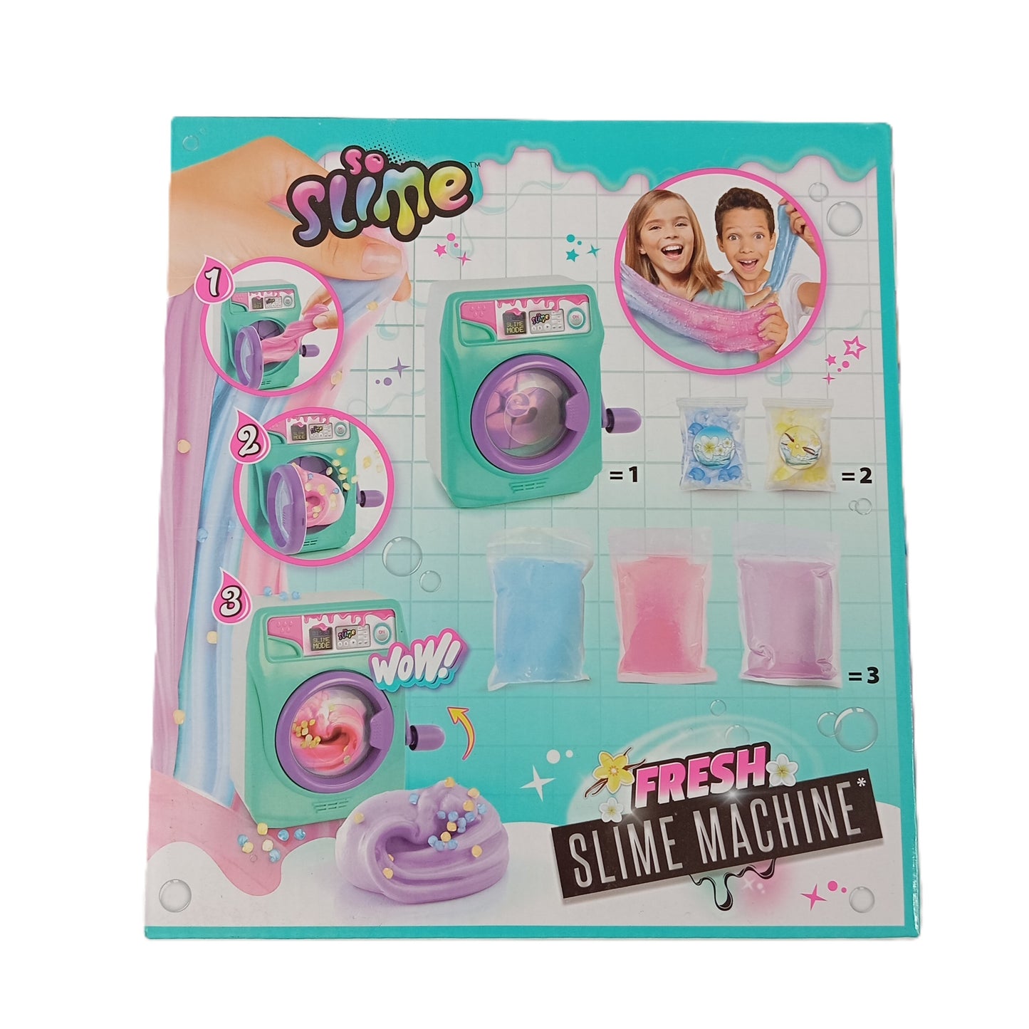 6 Machines à laver Slime Jouets pour enfants