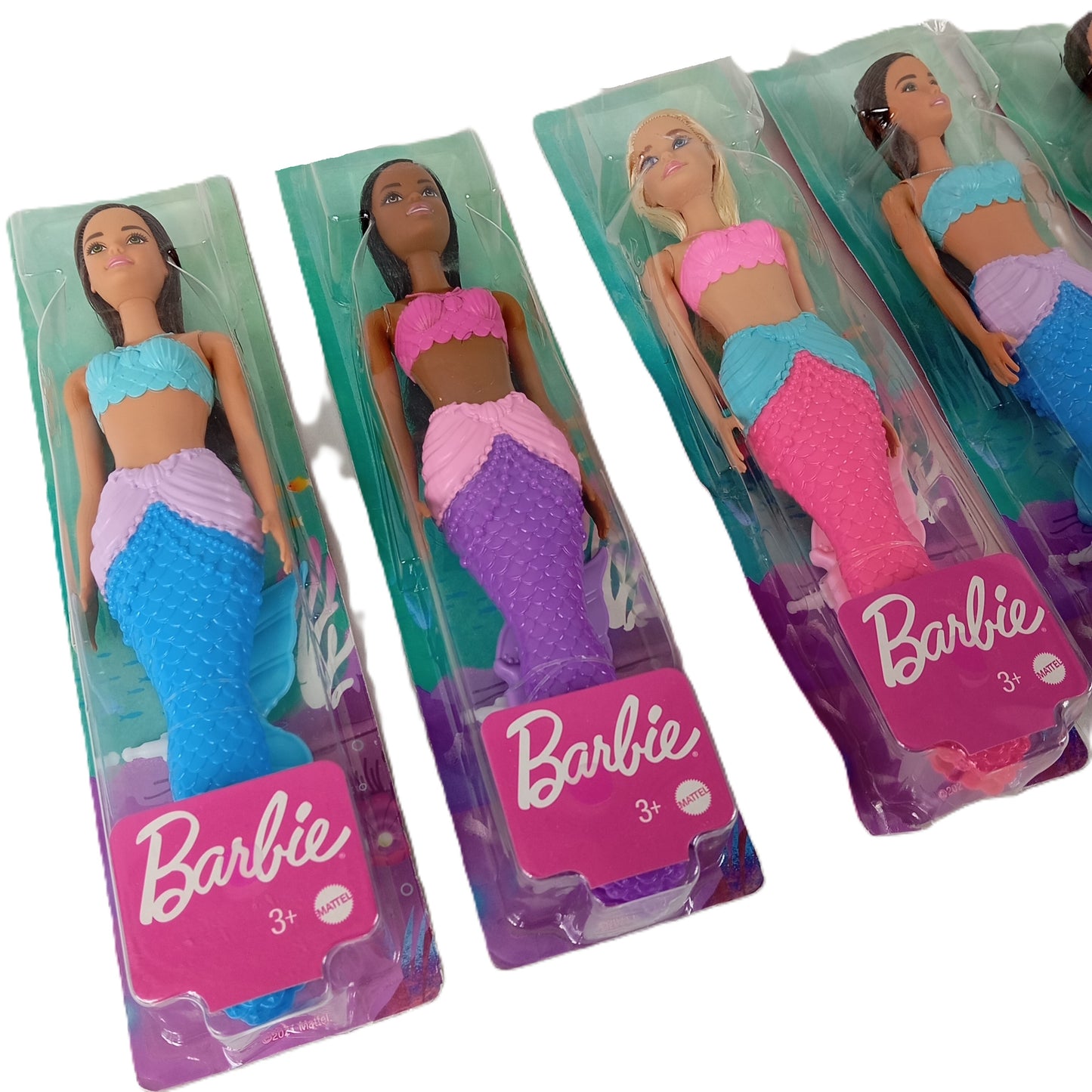 16 Barbie Dreamtopia - Sirène Brune et Blonde