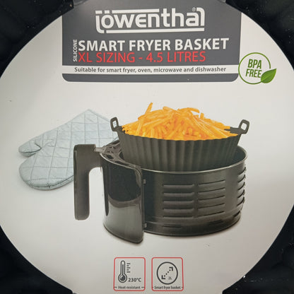 12 Paniers en silicone XL 4.5 L Air fryer - friteuse à air chaud
