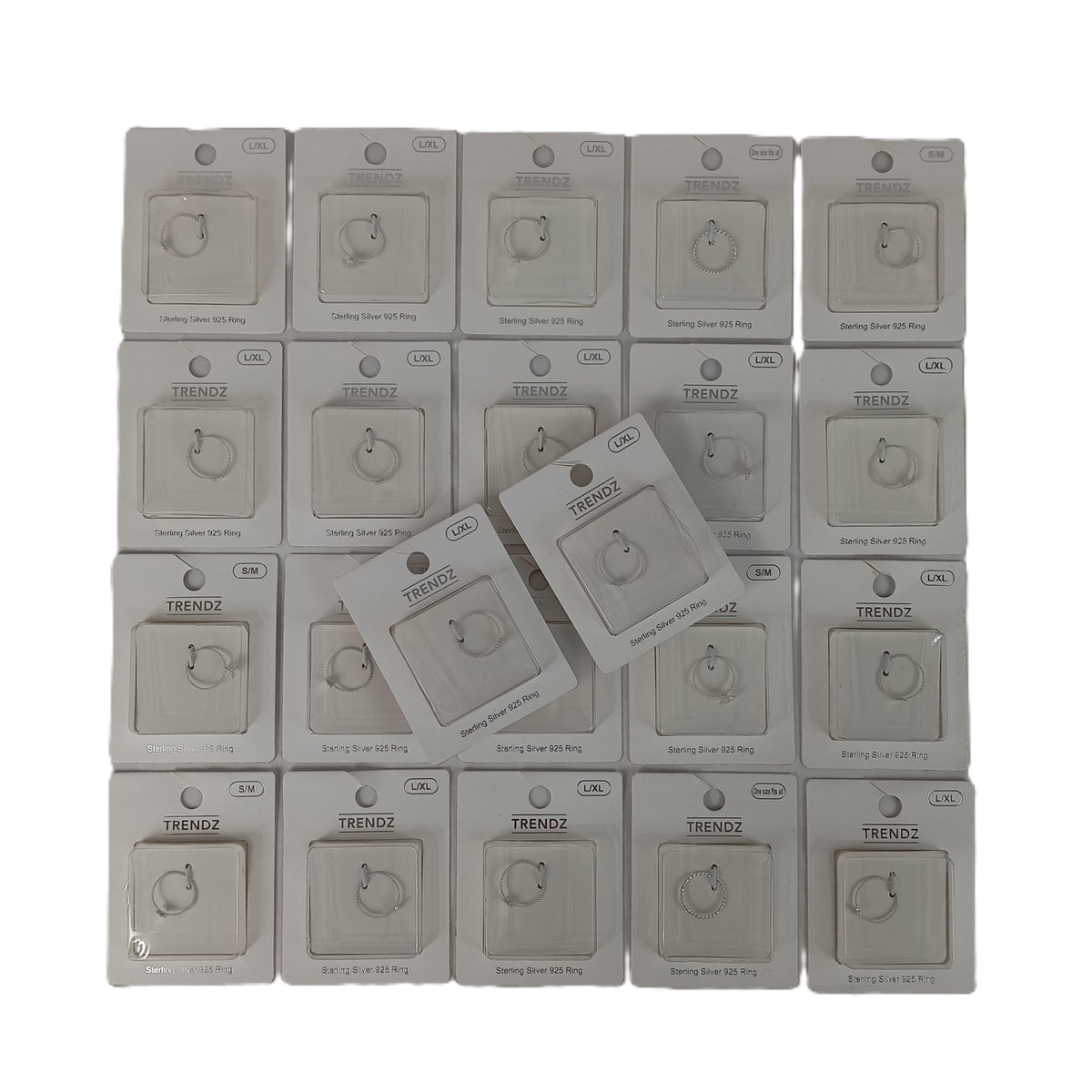 22 Bagues en Argent 925