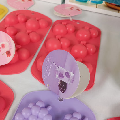 23 Articles : Moules à Glaçons en Silicone - Verres Ciselés en plastique 50 cl