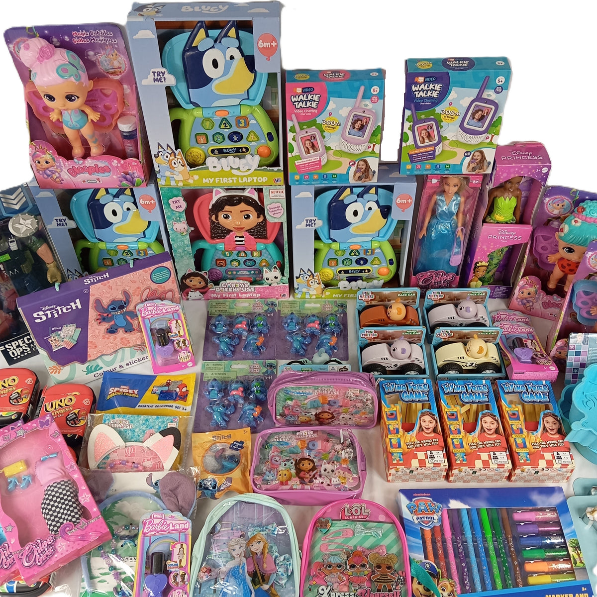49 Articles de jouets Enfant Disney - Stitch -Barbie...