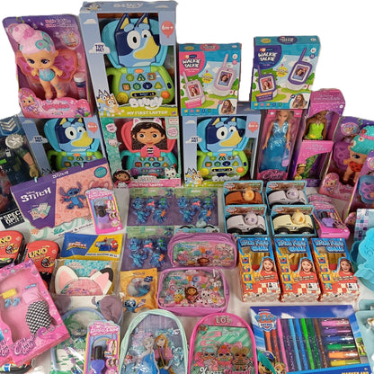 49 Articles de jouets Enfant Disney - Stitch -Barbie...