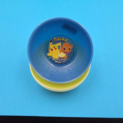 Ensemble de 4 Bols en plastique Réutilisable Pokémon Bleu Enfants