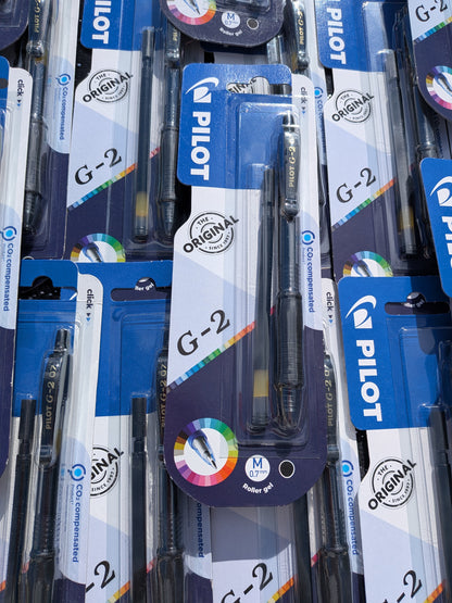 35 Stylos Gel Pilot + Recharges Incluses